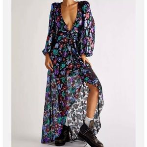 Ariana Maxi sequin Dress | FOR LOVE AND LEMONS Free People